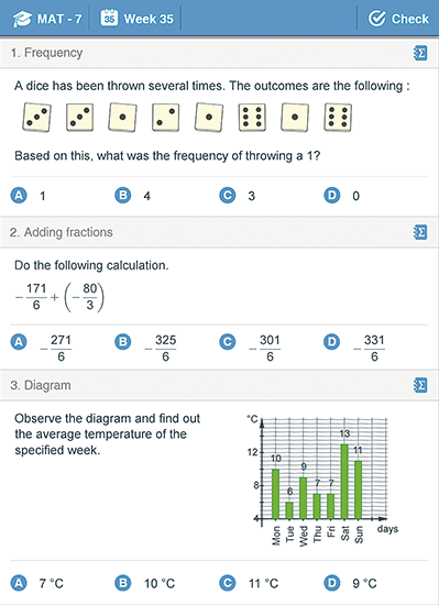 Долоо хоног бүрийн дасгал