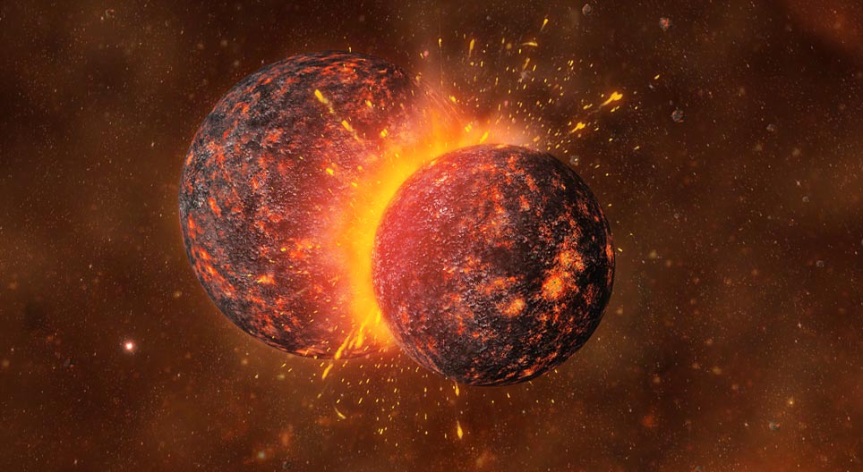 Дэлхий ба Сарны үүсэл