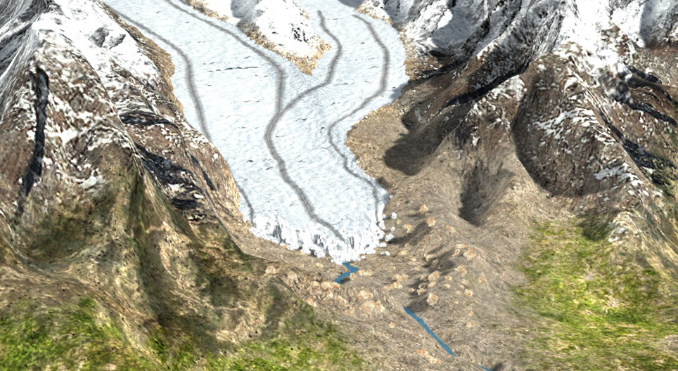 Мөсөн гол (дунд шат)