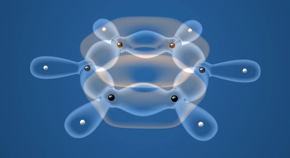 Бензолын молекул дахь ковалент холбоо