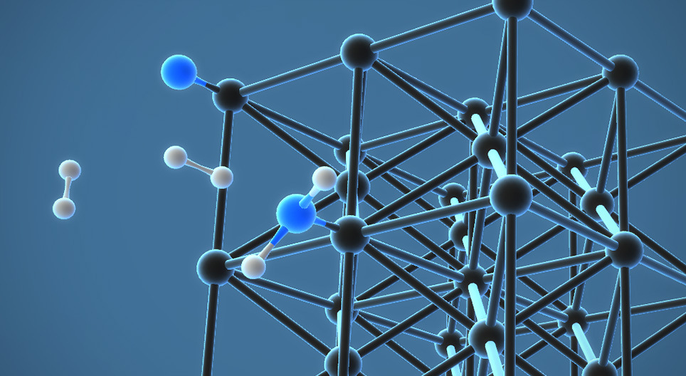 Азот ба устөрөгч хийн нэгдэх урвалаар аммиакийг үйлдвэрлэх процесс