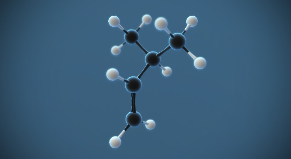 3-метил-1-бутен (C₅H₁₀)