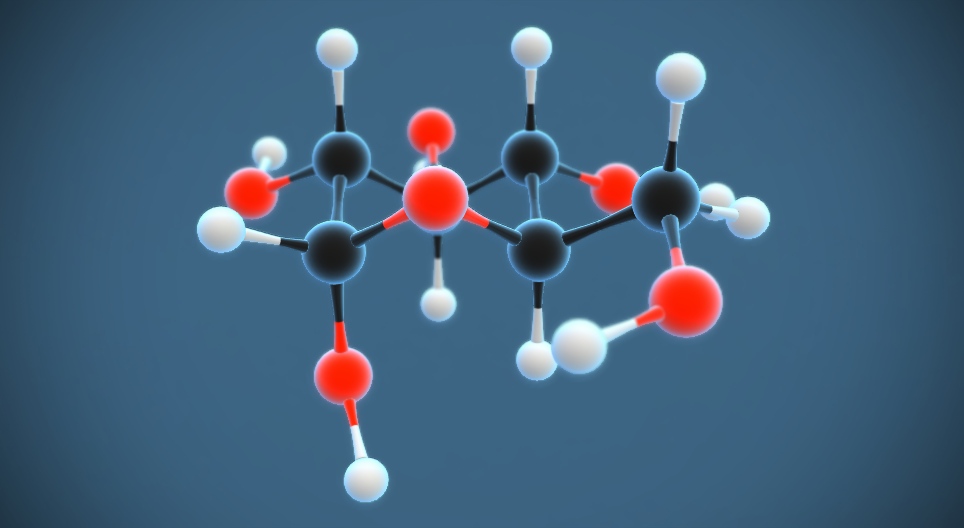 Альфа Ди глюкоз (C₆H₁₂O₆)