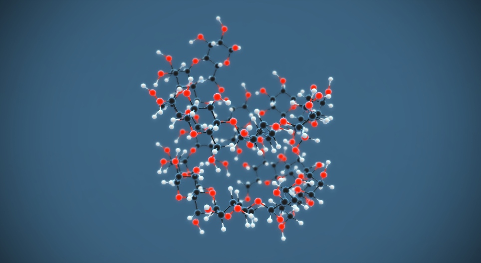 Амилоз ((C₆H₁₀O₅)n)