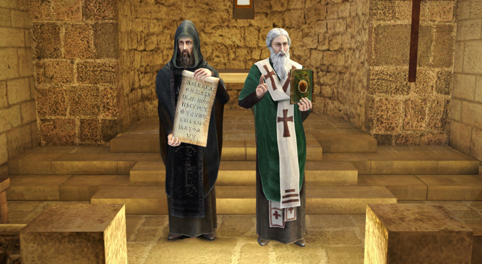 Кирилл болон Глаголит бичгийн түүх