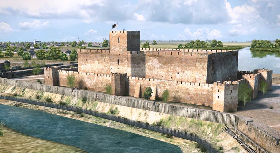 Готик тоосгон цайз (Дьюла, Унгар)