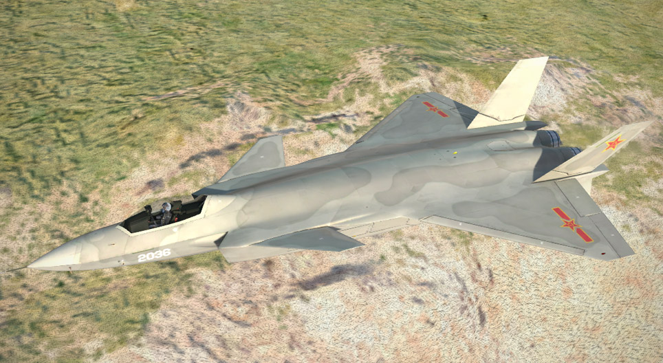 Chengdu J-20 “Сүр хүчит луу” (Хятад, 2017)