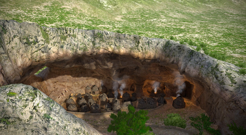 Тискали тосгон (Сардини арал, НТӨ I мянган)