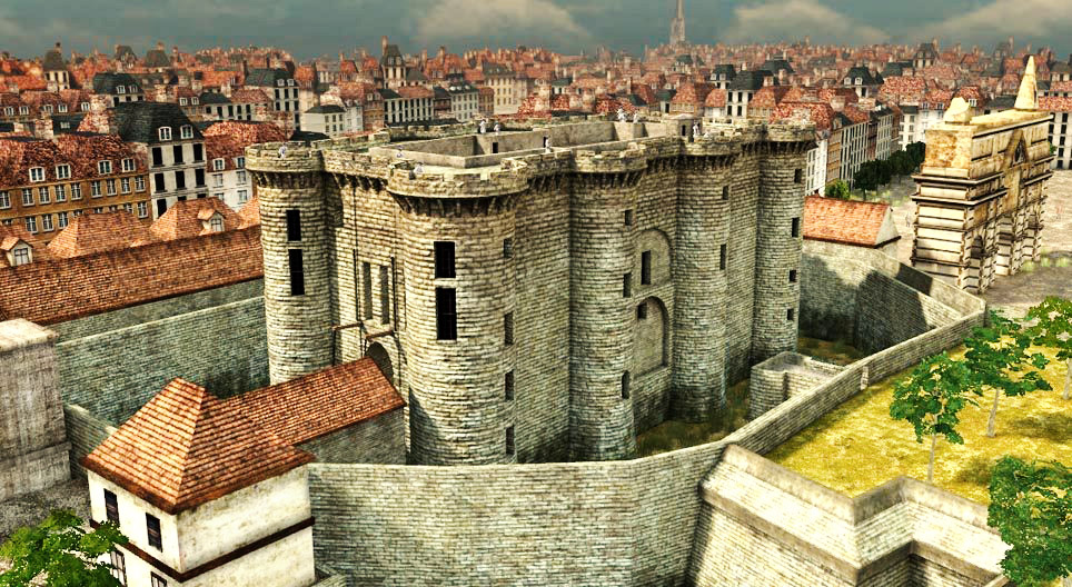 Бастилийн цайз (Парис, XVIII зуун)