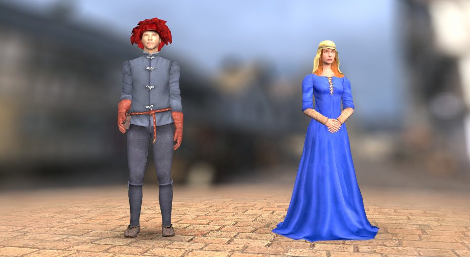 Хувцас (Баруун Европ, XV зуун)