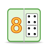 Домино математик