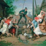 Михали Мункачи: Улаан өндөгний баярын заншил (1865)