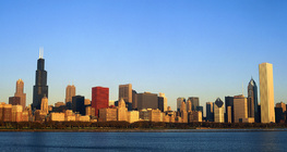 Чикагогийн тэнгэр баганадсан барилгууд