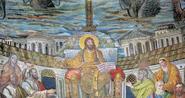 Эрт үеийн христийн мозайк (Ром, Санта Пудензианагийн сүм, НТ 4-р зуун)