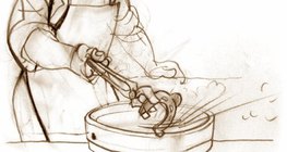 Усны дотоод энерги нэмэгдэж, төмрийн энерги багасна. Уг хоёр энергийн өөрчлөлтийн хэмжээ тэнцүү байдаг.