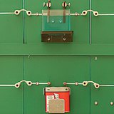 The aqueous solution of the copper sulfate is electrically conductive