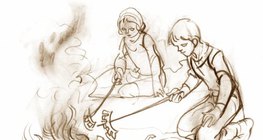 Мод хурдан, дөлтэй шатдаг.