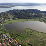 A Tihanyi-félsziget a Belső-tóval