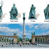 Унгар улсын Будапешт дахь Мянганы хөшөө