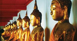 Гантиг сүм дэх Буддагийн хөшөөнүүд (Бангкок, Тайланд)
