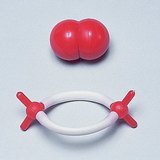 Хүчилтөрөгчийн молекулын бөмбөлөг ба иштэй бөмбөлөг загвар