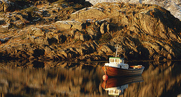 Булан дахь загас агнуурын завь