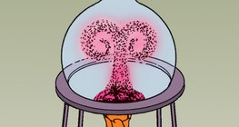 Өнгөт усаар конвектив дулаан дамжуулалтыг харуулах