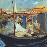 Эдуард Мане - Монегийн завь (1874, Импрессионизм)