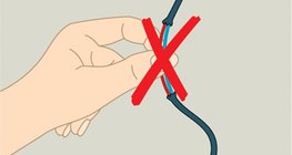 Гэмтсэн тусгаарлагчтай цахилгаан тоног төхөөрөмж ашиглах нь аюултай!