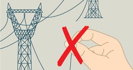 Цахилгаан дамжуулах шугам тасарсан бол хүрэх хориотой!