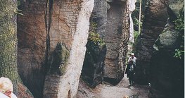 A protected sandstone area of the Bohemian Paradise