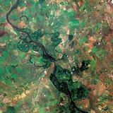 Folyószabályozás során levágott hurkok a Tiszán