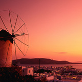 Миконос арал дээр нар жаргах