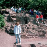 Vörös homokkő a Mecsekben