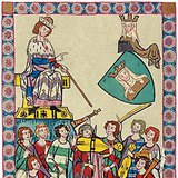 Миниатюр дээрх Трубадурууд