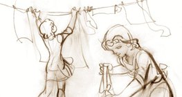 Агаарлаг, дулаан газар өлгөсөн нойтон хувцас илүү хурдан хатдаг