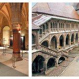 Корвин цайз: том танхим ба хашаа (Румын)