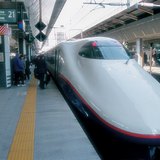 Shinkansen, a Japanese high-speed train