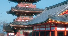 Buddhist temple in Japan
