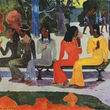 Пол Гоген: Зах дээр (1892, постимпрессионизм)