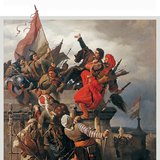 Wagner Sándor: Dugovics Titusz önfeláldozása (1859)