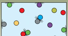 Хийн молекулууд мөргөлдөх