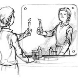 Хавтгай толиноос гэрэл ойх