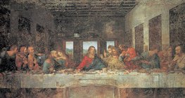 Леонардо да Винчи: Сүүлчийн оройн зоог (1494-1499, Сэргэн мандалт)