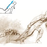 Хүчний диаграммд хүчийг сумаар дүрсэлдэг