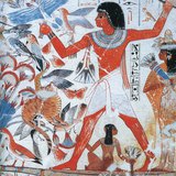 Усны шувууны ан (Тебес, Египет, НТӨ 1400 он)