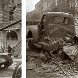 1956 онд Будапешт хотод болсон гудамжны тулааны ул мөр