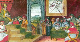 Пап лам XIII Григорий хуанлийн шинэчлэлийн зөвлөлийг даргалж байна