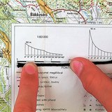 Утас ашиглан газрын зураг дээрх муруй шугамын уртыг тодорхойлох - 2