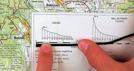 Утас ашиглан газрын зураг дээрх муруй шугамын уртыг тодорхойлох - 2